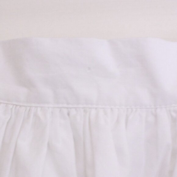 Rhode Malaya Cutwork Embroidered Cotton Midi Skirt In White Heart Eyelet - Picture 4 of 16